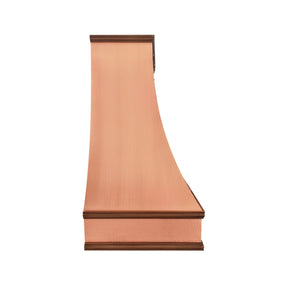 Fobest Natural Copper Range Hood with Antique Decor FCP-408