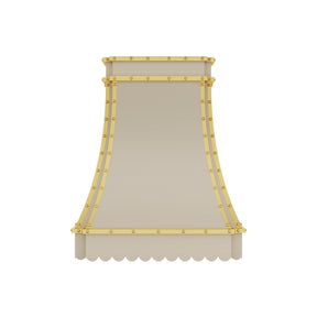Fobest New Modern Stainless Steel Range Hood with Brass Decor FSS-739