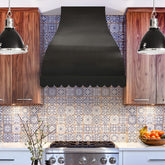 Fobest Oil-Rubbed Bronze Kitchen Range Hood in Bell-Wave Shape FCP-328