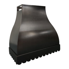 Fobest Oil-Rubbed Bronze Kitchen Range Hood in Bell-Wave Shape FCP-328