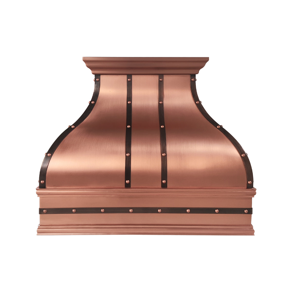 Fobest Rustic Copper Kitchen Metal Range Hood in Bell Design FCP-390