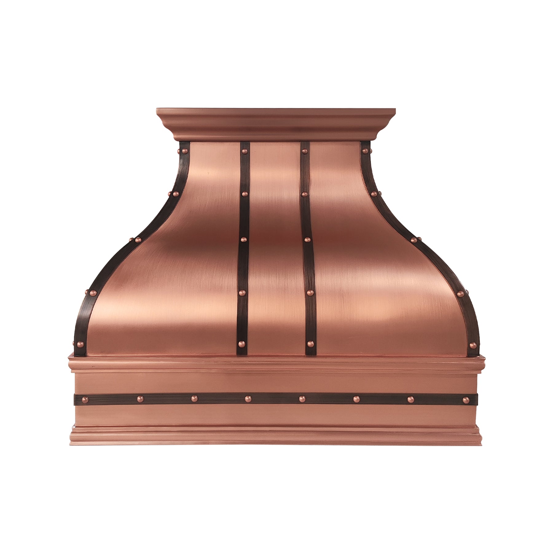 Fobest Rustic Copper Kitchen Metal Range Hood in Bell Design FCP-390