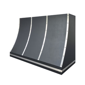 Fobest Seattle Custom Black Kitchen Hood Stainless Steel Trims FSS-511