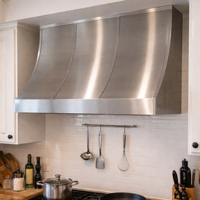 Fobest Sloped Stainless Steel Custom Range Hood FSS-128