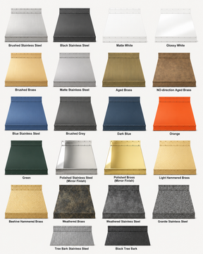 Fobest Solid Brass Sloped Range Hood with Luxury Accents FSS-530