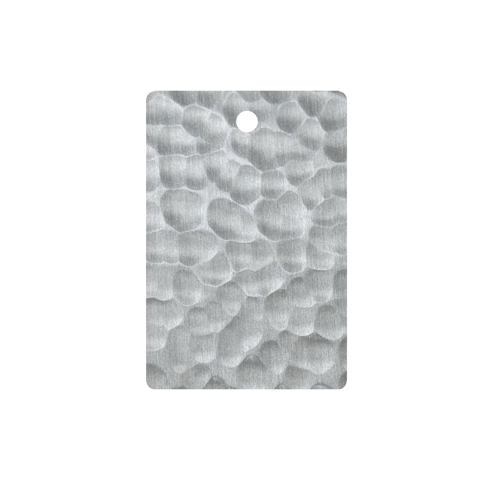 Fobest Stainless Steel Color Sample with Hammered Texture