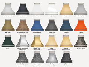 Fobest Stainless Steel Custom Kitchen Hood with Bands FSS-343