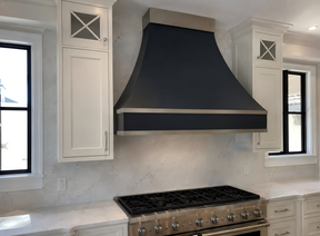 Fobest Stainless Steel Custom Kitchen Hood with Bands FSS-343