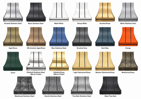 Fobest Stainless Steel Custom Range Hood with Black Trims FSS-254
