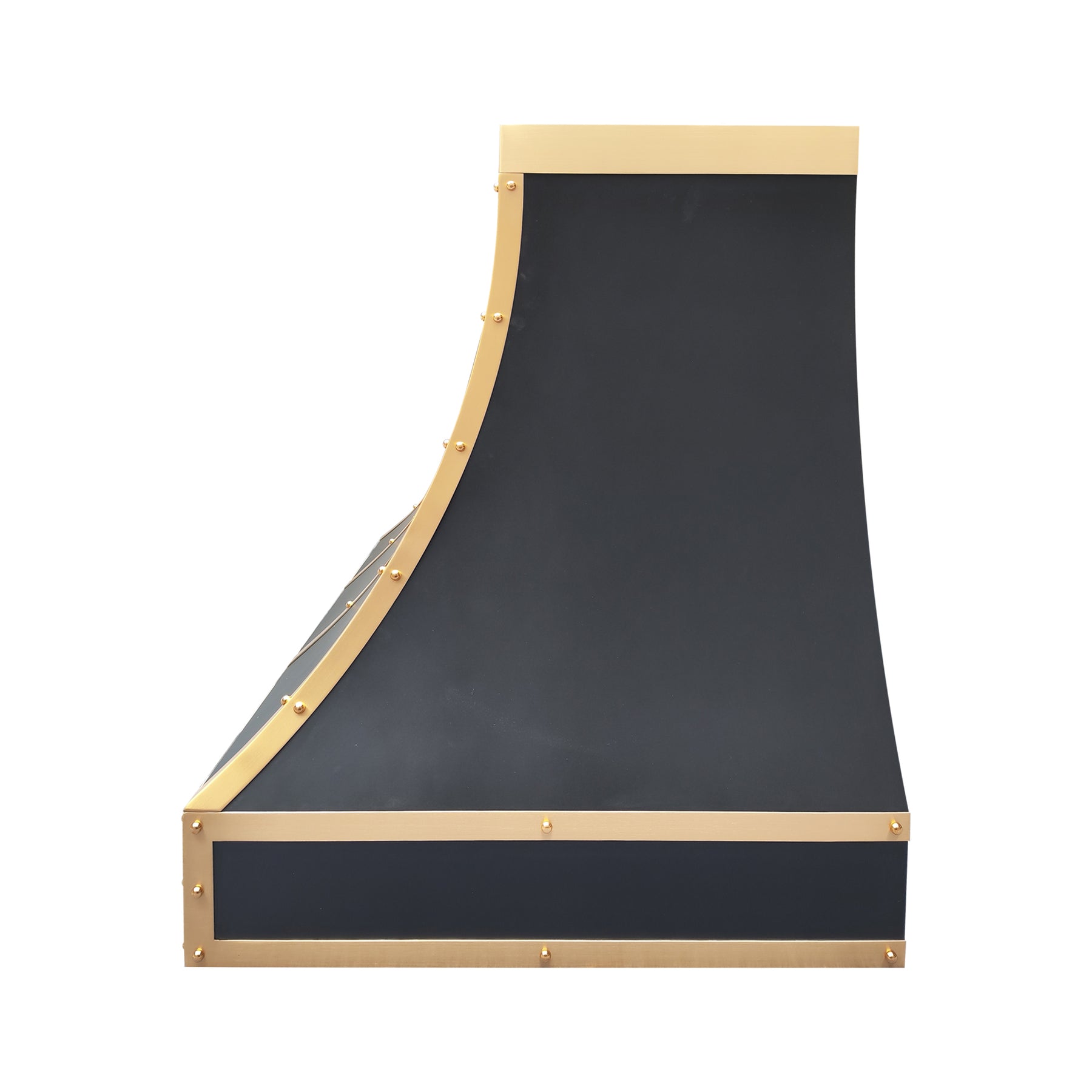 Fobest Stainless Steel Custom Range Hood with Brass Trims FSS-78