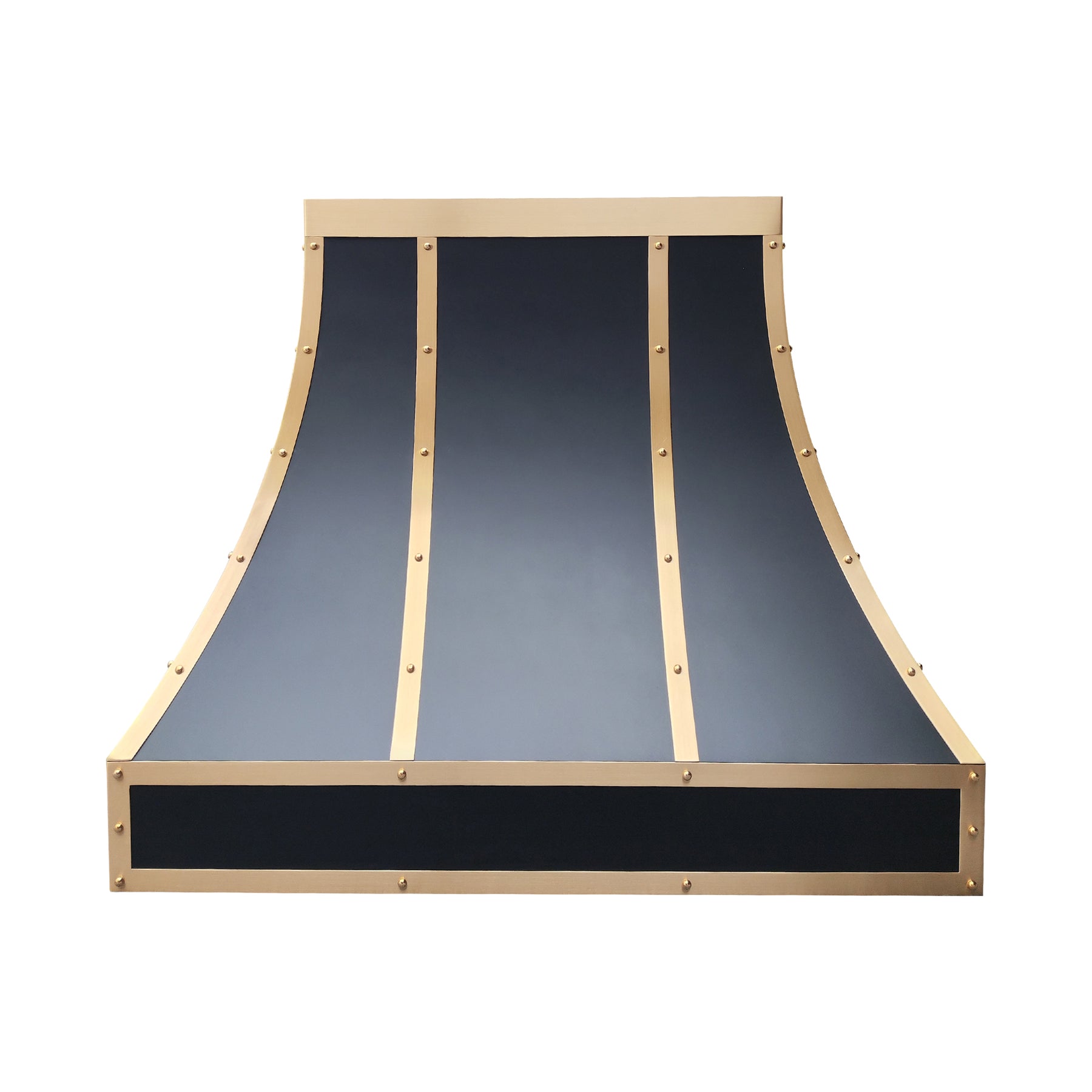Fobest Stainless Steel Custom Range Hood with Brass Trims FSS-78