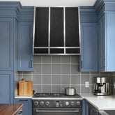 Fobest Stainless Steel Custom Range Hood with Decorative Straps FSS-155