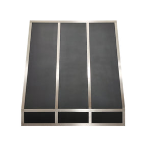 Fobest Stainless Steel Custom Range Hood with Decorative Straps FSS-155