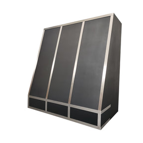 Fobest Stainless Steel Custom Range Hood with Decorative Straps FSS-155