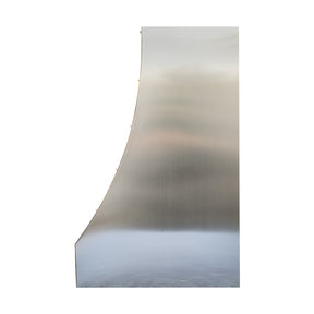 Fobest Stainless Steel Custom Range Hood with Gold Accent FSS-22