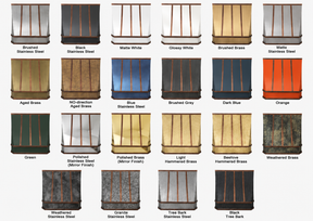 Fobest Stainless Steel Custom Vent Hood with Copper Accent FSS-237