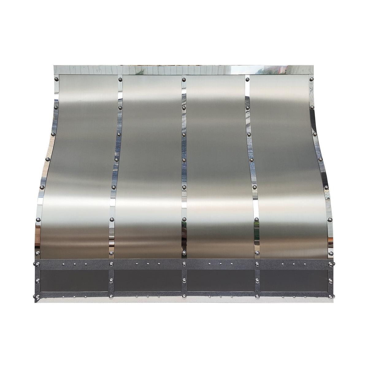 Fobest Stainless Steel Kitchen Hood with Polished Straps FSS-484