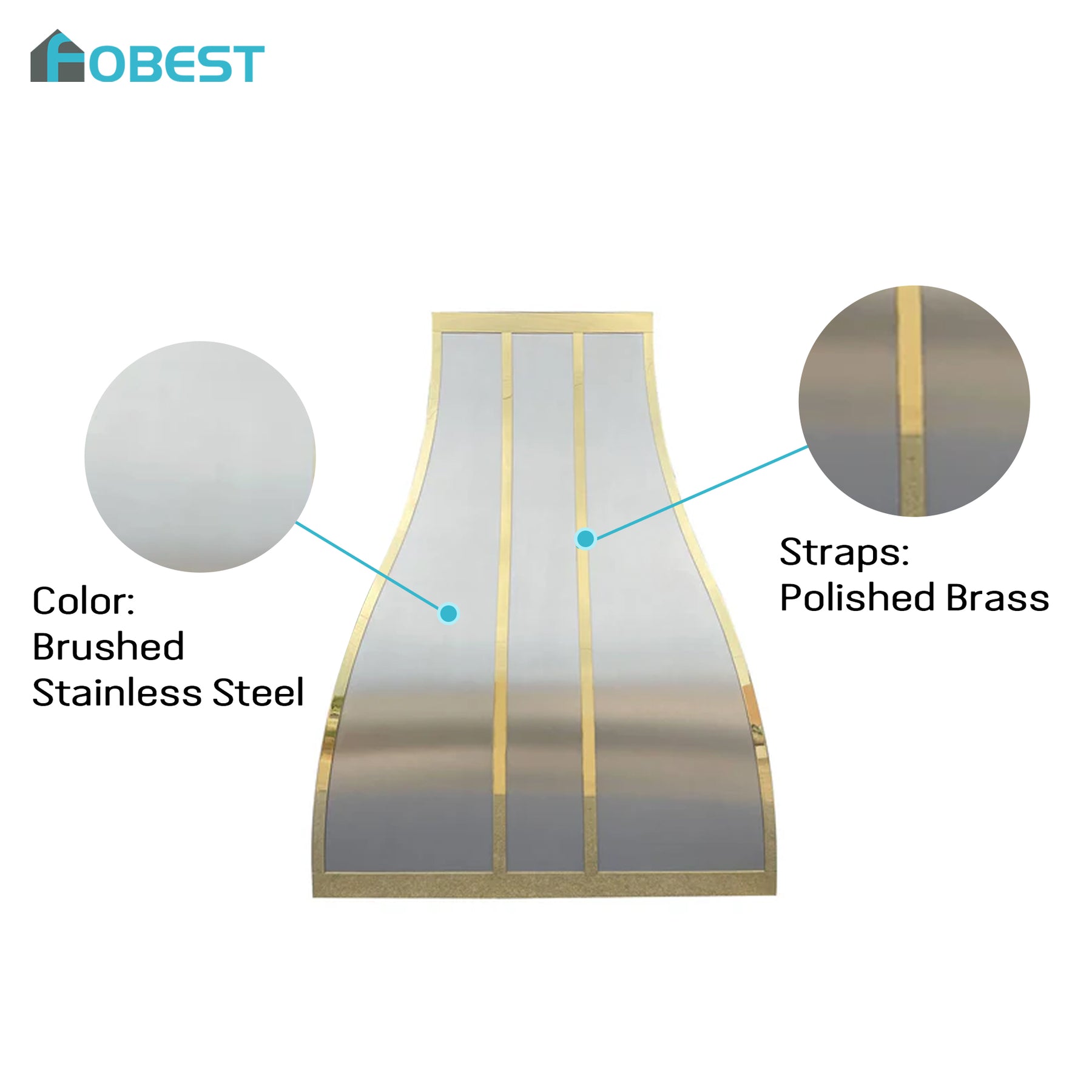 Fobest Stainless Steel Range Hood with Bell Shape FSS-48