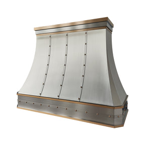 Fobest Stainless Steel Range Hood with Brass Straps FSS-318