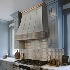 Fobest Stainless Steel Range Hood with Brass Straps FSS-318