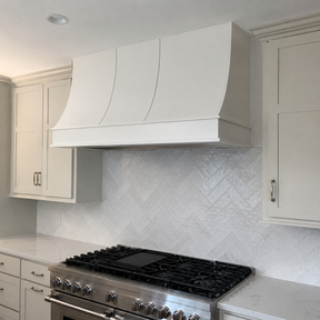Fobest Stainless Steel White Curved Range Hood FSS-482