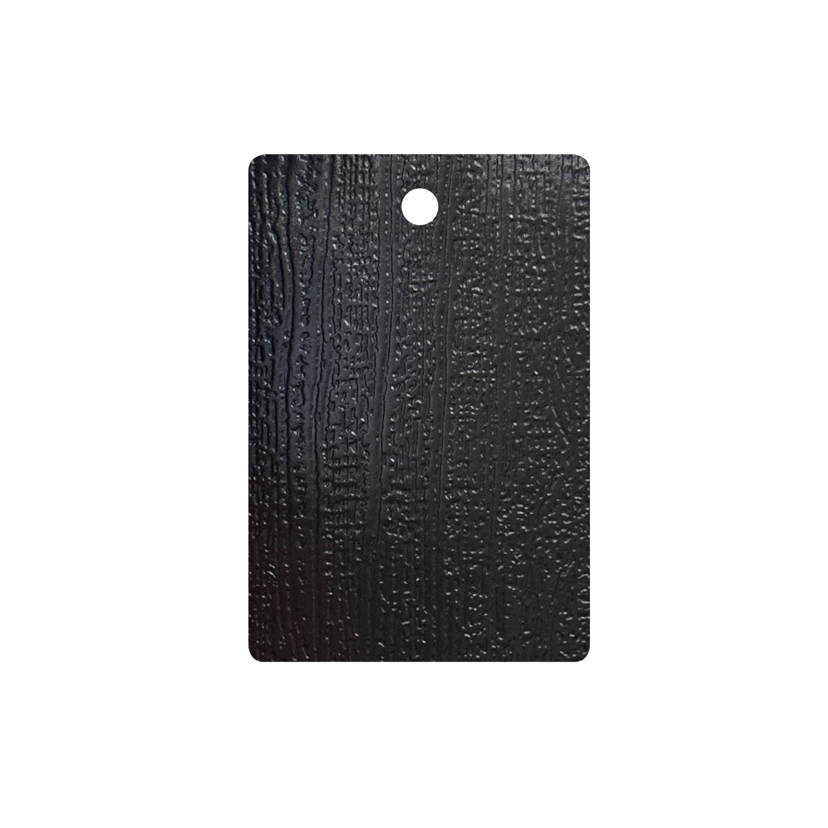 Fobest Stainless Steel Color Sample in Black Tree Bark Stainless Steel