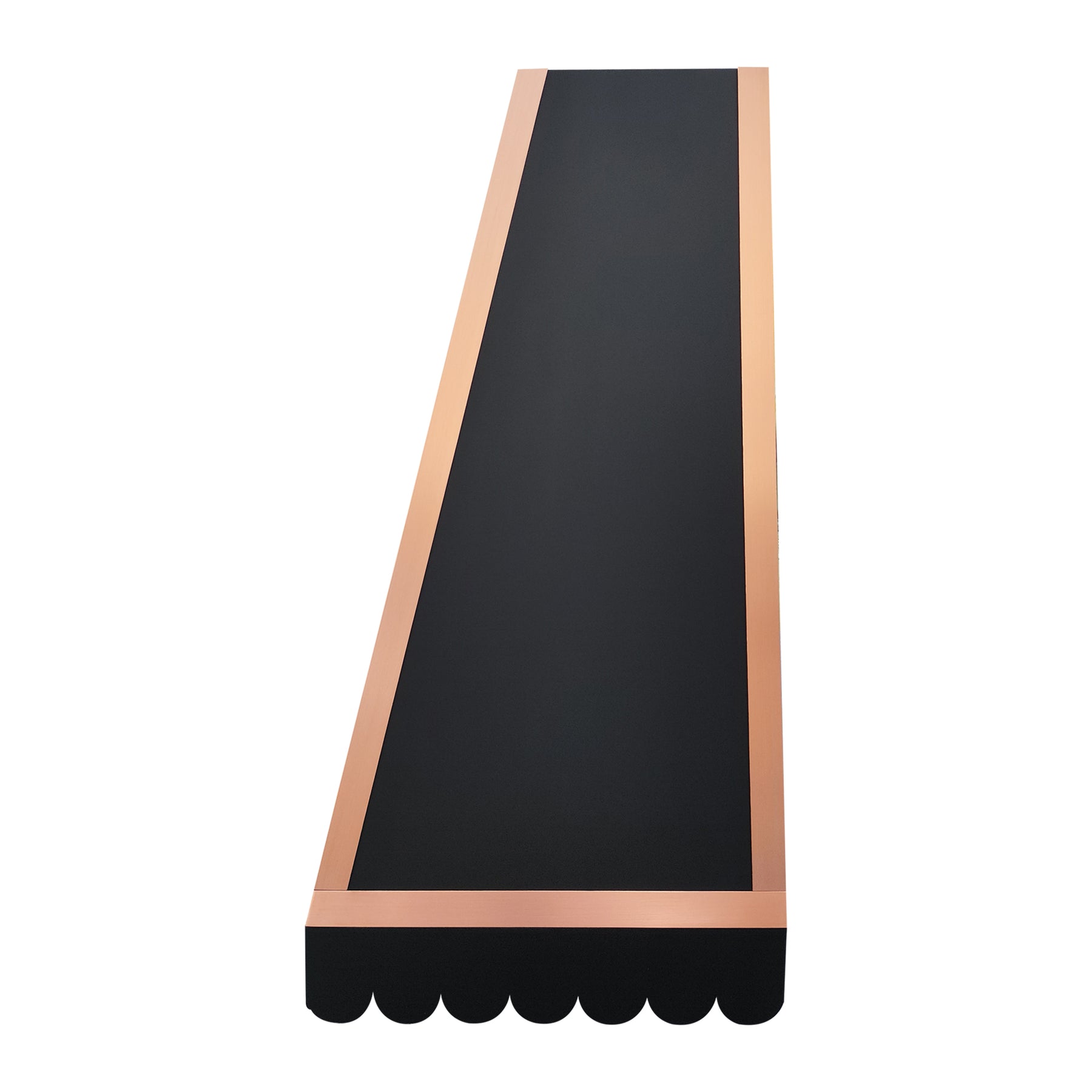 Fobest Texas Black Custom Stove Hoods with Copper Trim FSS-501