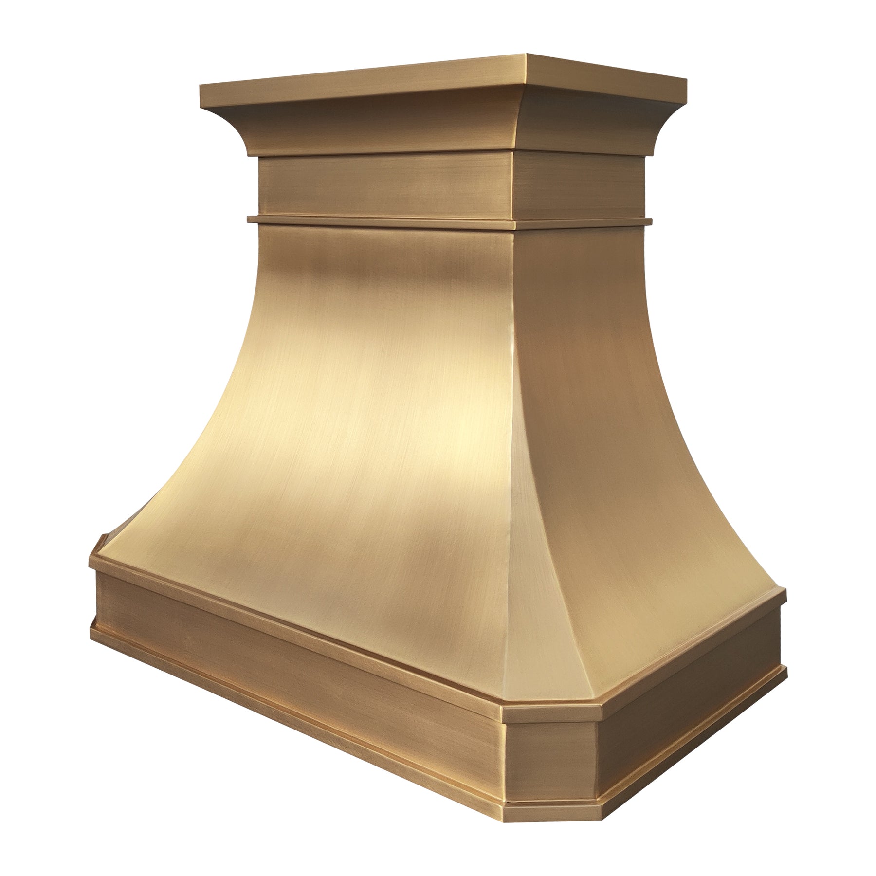 Fobest Texas Brass Kitchen Vent Hood with Classic Design FSS-493