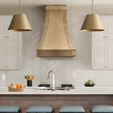 Fobest Texas Brass Metal Range Hoods for Kitchens FSS-519