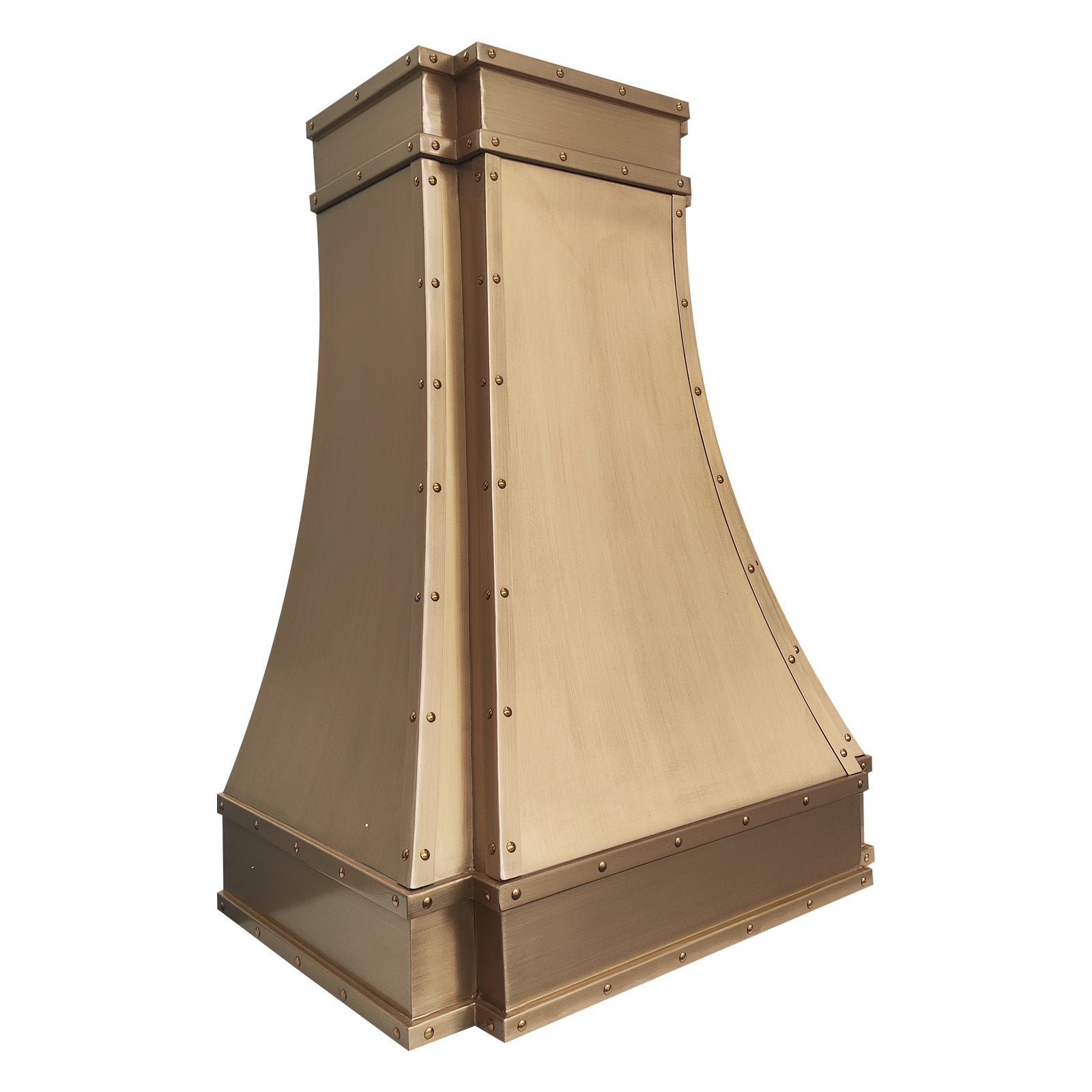 Fobest Texas Brass Metal Range Hoods for Kitchens FSS-519