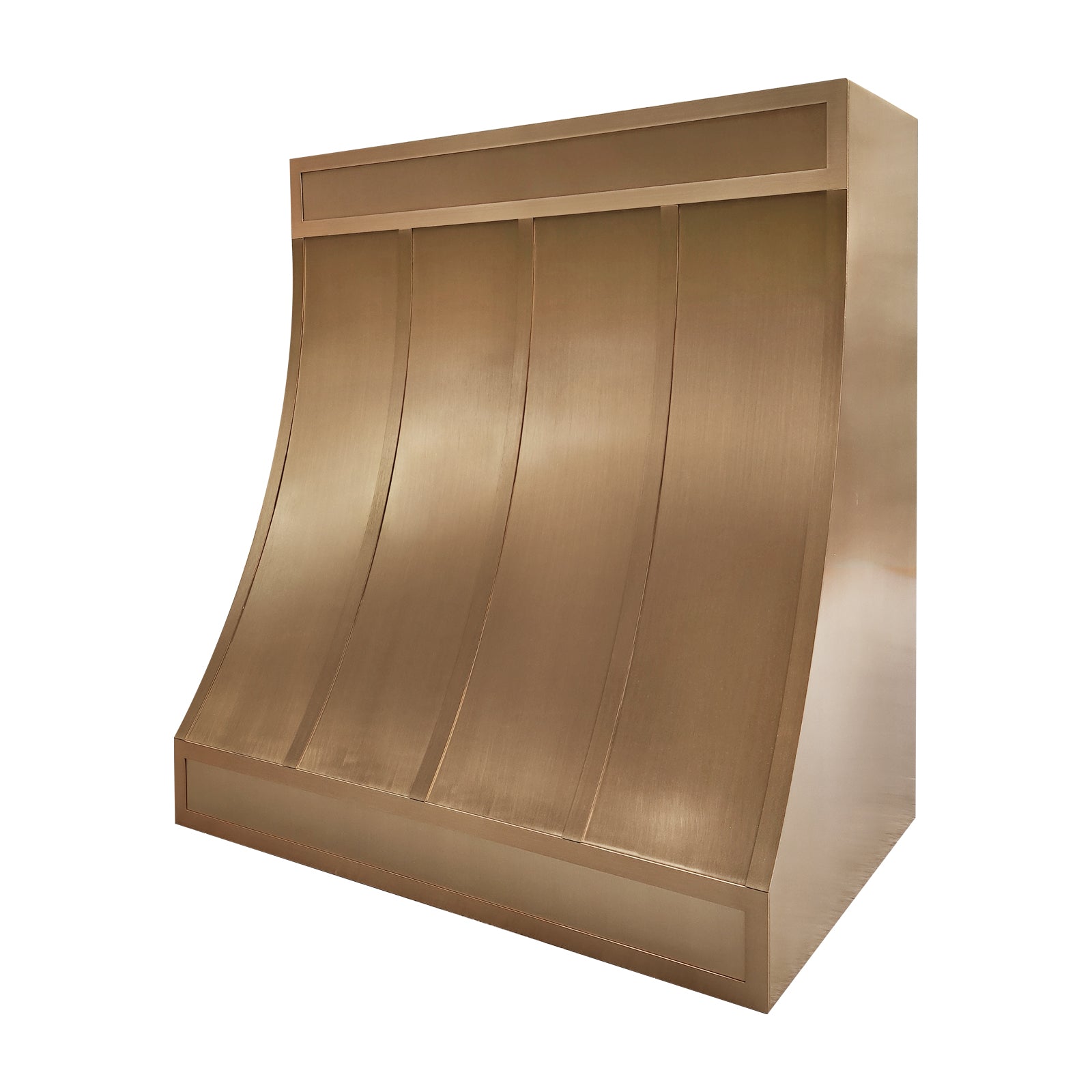 Fobest Luxury California Modern Brass Range Hood FSS-547