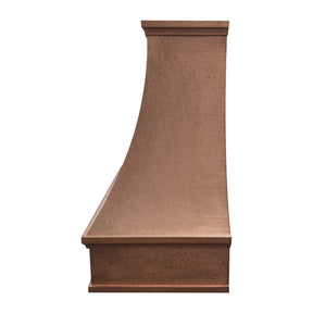 Fobest Vintage Copper Range Hood with Bottom Arched Design FCP-234