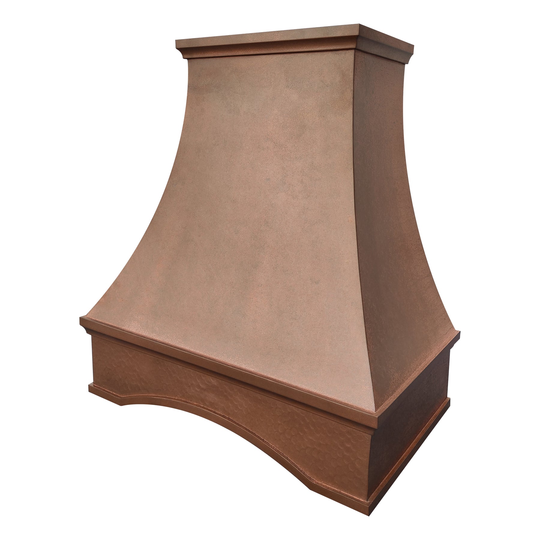 Fobest Vintage Copper Range Hood with Bottom Arched Design FCP-234