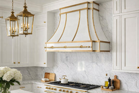 Fobest White Custom Range Hood FSS-339