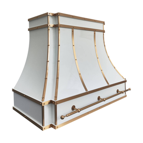 Fobest White Custom Range Hood FSS-339