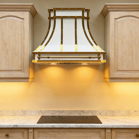 Fobest White Custom Range Hood FSS-339