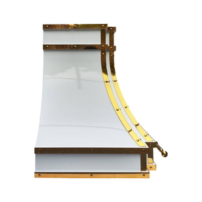 Fobest White Custom Range Hood FSS-339