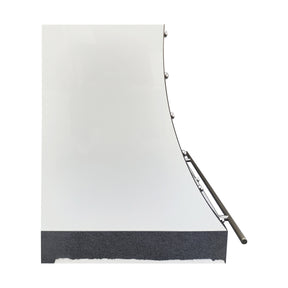 Fobest White Stainless Steel Custom Range Hood with Pot Rail FSS-474