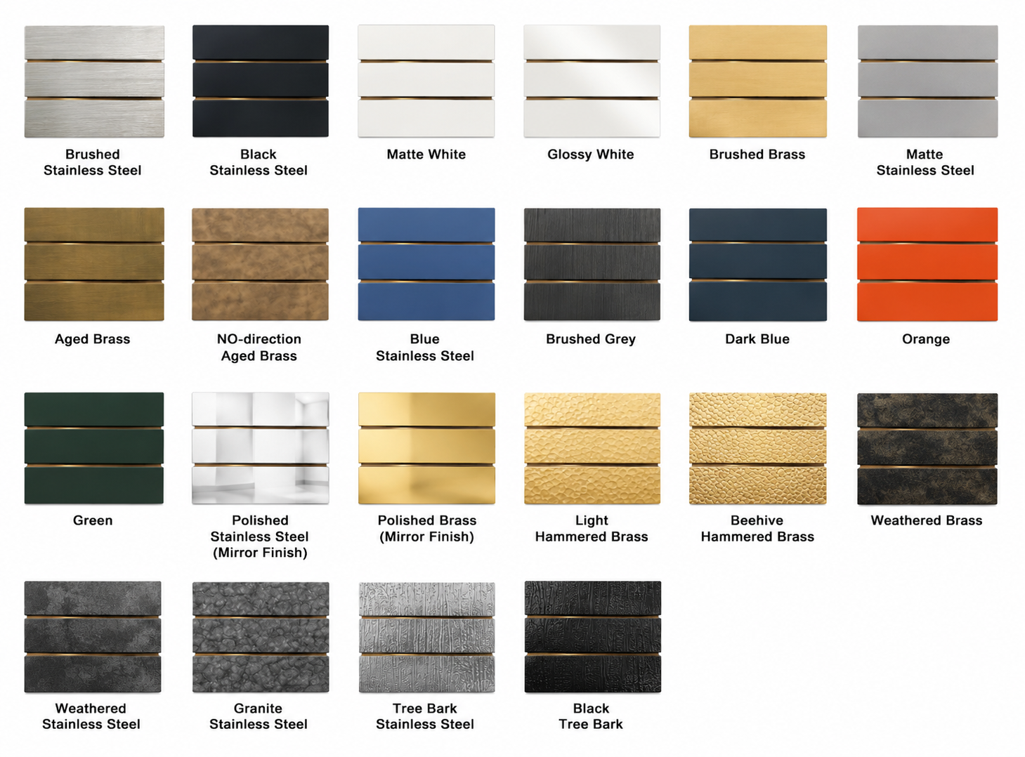 Fobest White & Brass Box Custom Range Hood Stainless Steel FSS-475