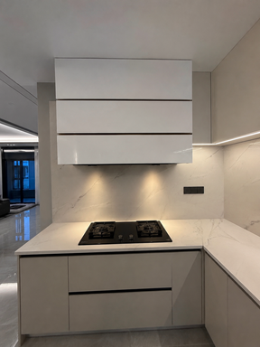 Fobest White & Brass Box Custom Range Hood Stainless Steel FSS-475