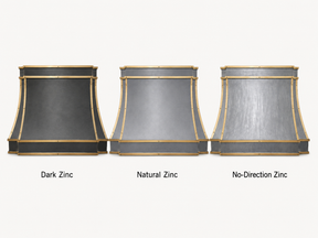Fobest Zinc Range Hood with Brass Trims FSS-245