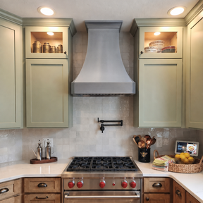 Fobest Zinc Range Hood with Classic Curved FSS-323
