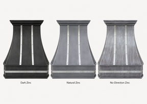 Fobest Zinc Range Hood with Stainless Steel Straps FSS-290