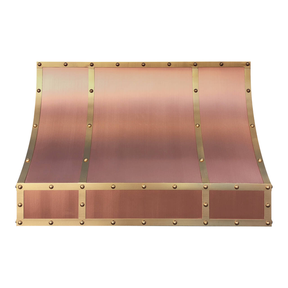 Fobest Mixed Metal Kitchen Hood with Sloped Design FCP-315