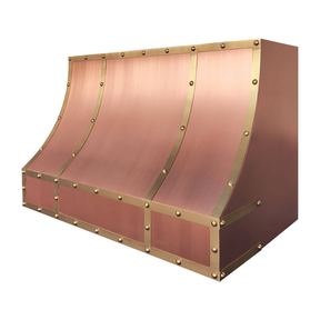 Fobest Mixed Metal Kitchen Hood with Sloped Design FCP-315