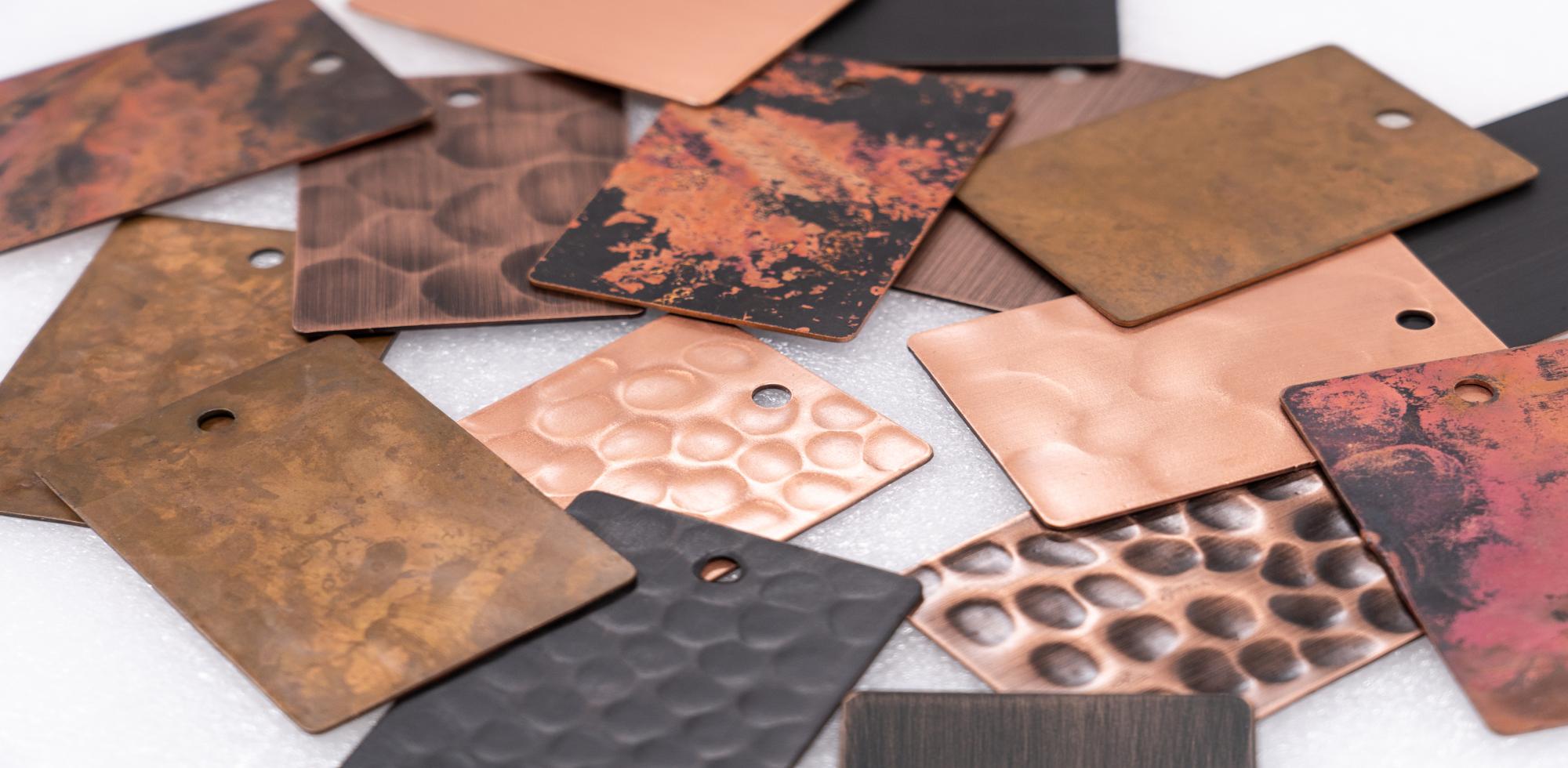 Fobest custom copper samples