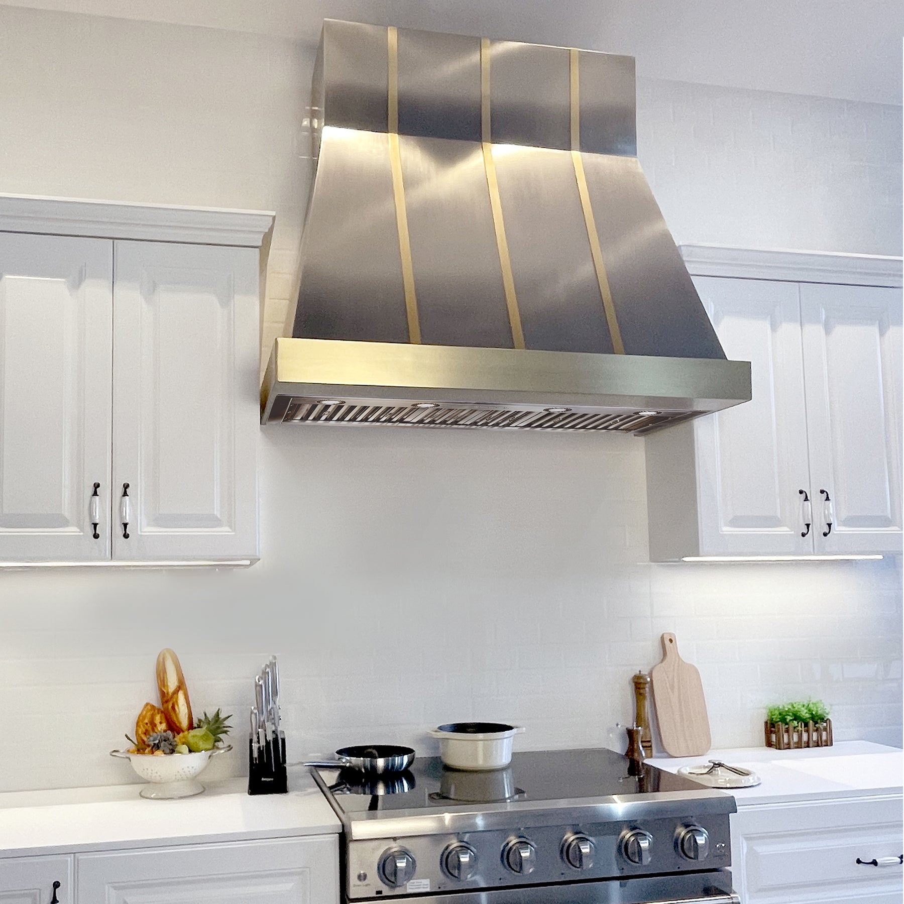 Fobest custom handmade stainless steel range hood