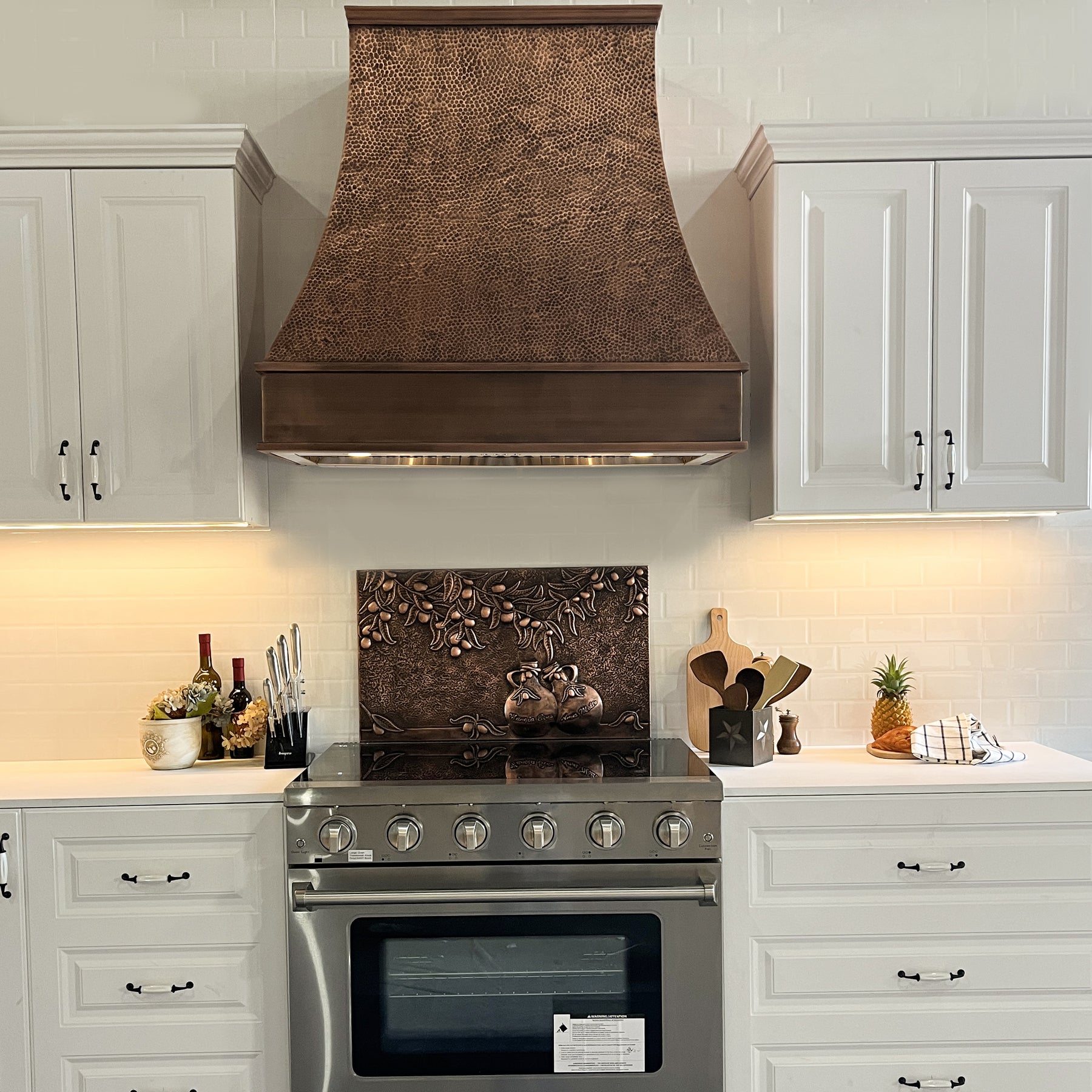 Fobest custom handmade copper range hood 