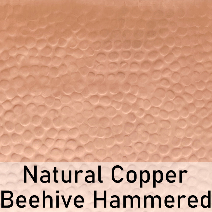 Fobest_natural_copper_beehive_hammred_texture