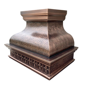 Fobest Instock Copper Range Hood FCP-45 ( 33"W x 25 1/2"D x 21"H ) - Fobest Appliance